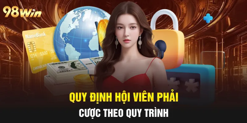 ĐIỀU KHOẢN VÀ ĐIỀU KIỆN 98WIN THIẾT LẬP HỆ THỐNG UY TÍN SỐ 1 5 Quy định hội viên phải cược theo quy trình
