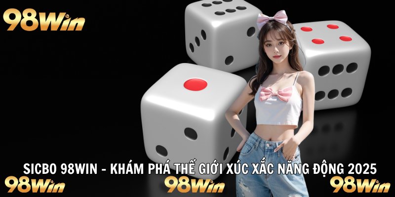 SICBO 98WIN – KHÁM PHÁ THẾ GIỚI XÚC XẮC NĂNG ĐỘNG 2025 10 sicbo