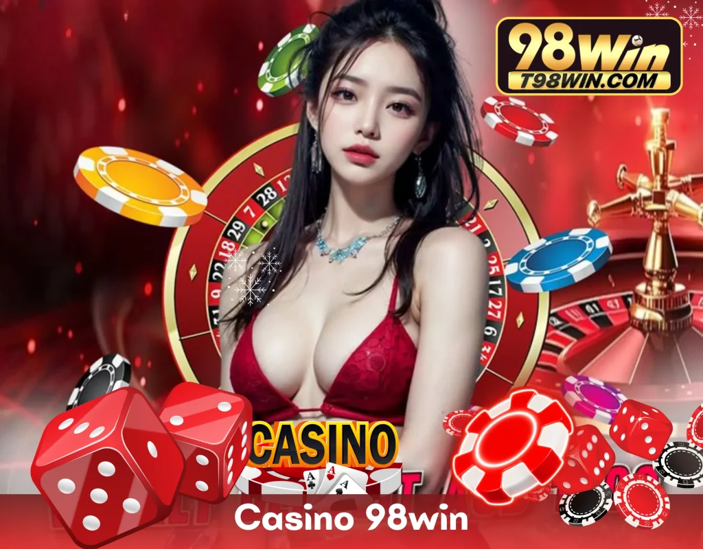 Trang chủ 98WIN 53 Sảnh Casino Live 98WIN với dealer người thật phát sóng HD từ studio Manila